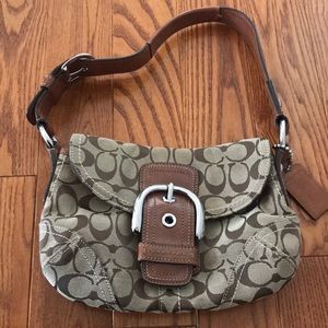 Vintage coach shoulder bag